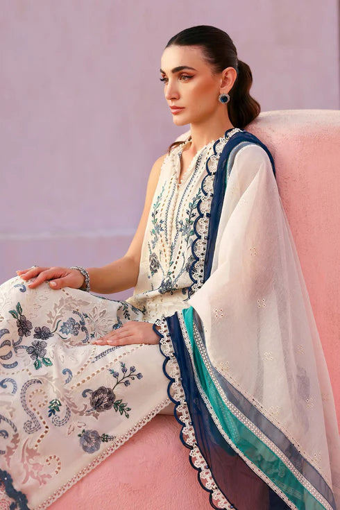 Maria.B Luxury Lawn Unstitched Embroidered suit