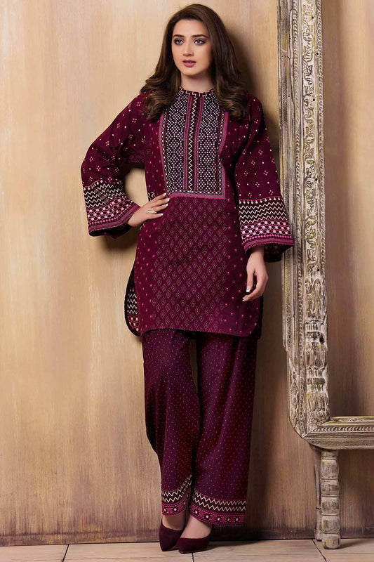 Embroidered Lawn 2 Piece suit