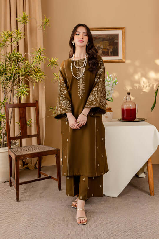 2 Piece Heavy Embroidered Lawn Suit by NAQOOSH