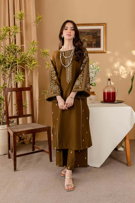 2 Piece Heavy Embroidered Lawn Suit