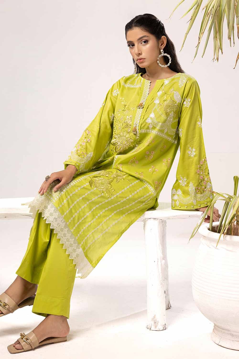 2 Piece Embroidered Lawn Suit by GULAHMED
